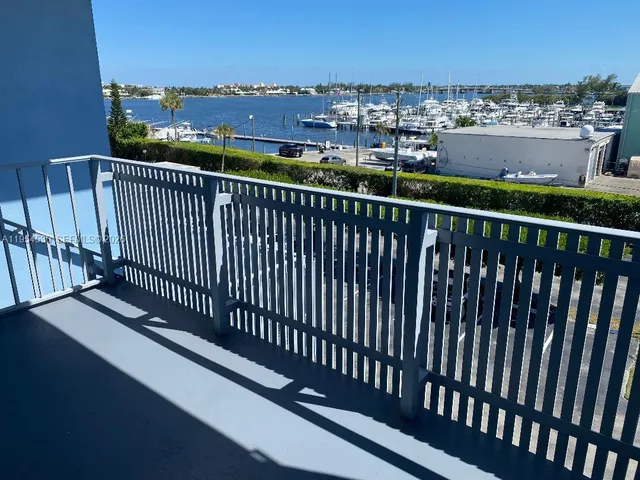 a view of a city and a terrace