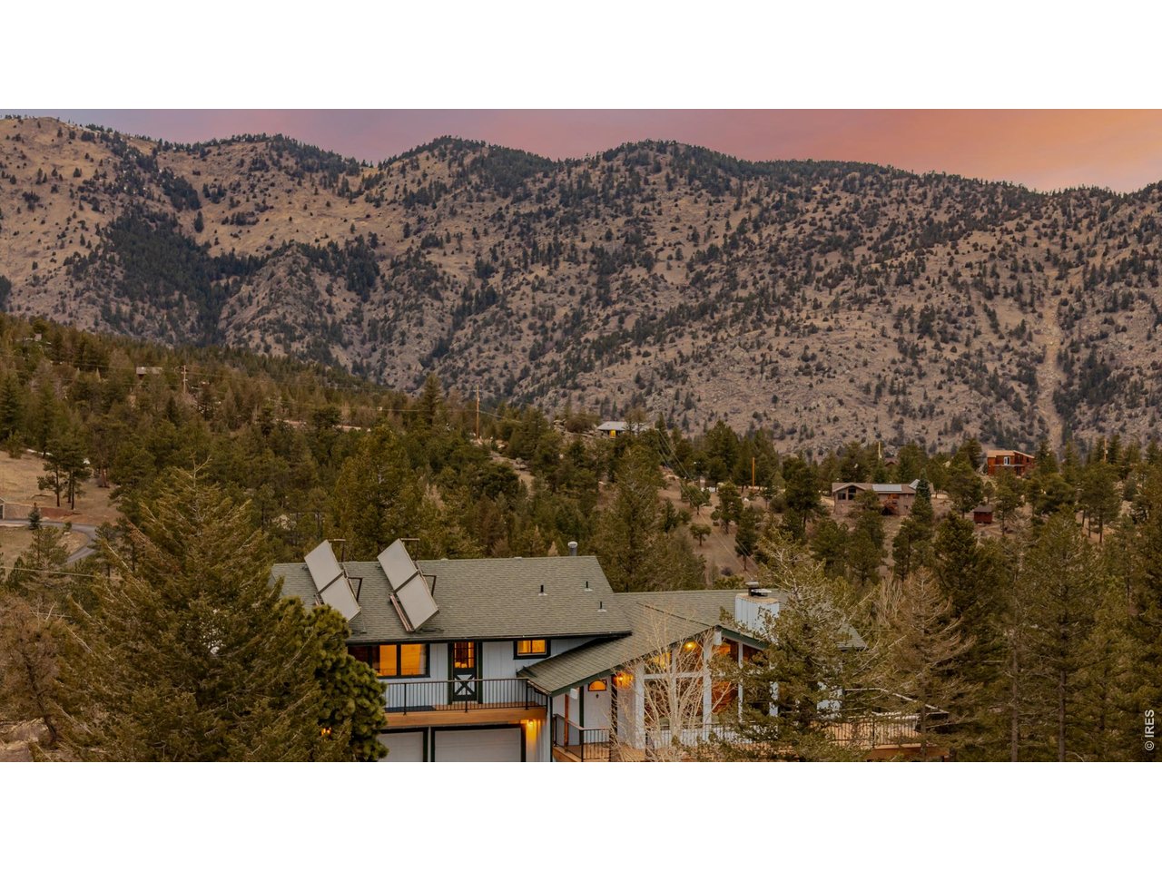 37 High View Lane Boulder, CO 80302 - Photo 49 of 50 a black and white photo of a city