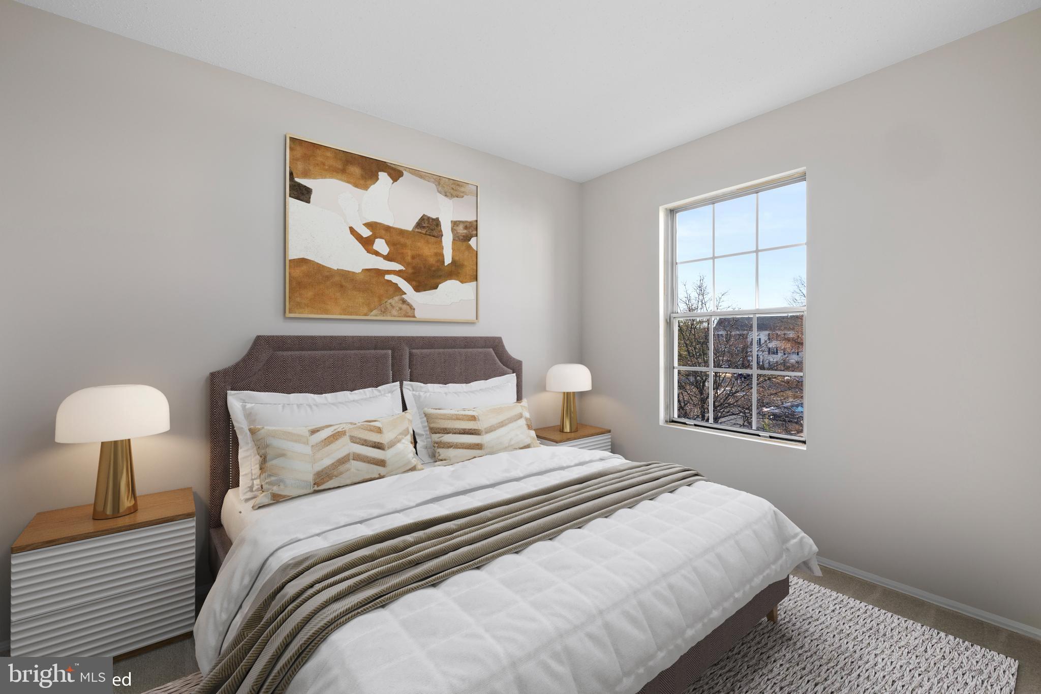 107 Fort Evans Road Southeast, Unit F Leesburg, VA 20175 - Photo 9 of 30 2nd Bedroom Virtual Stage