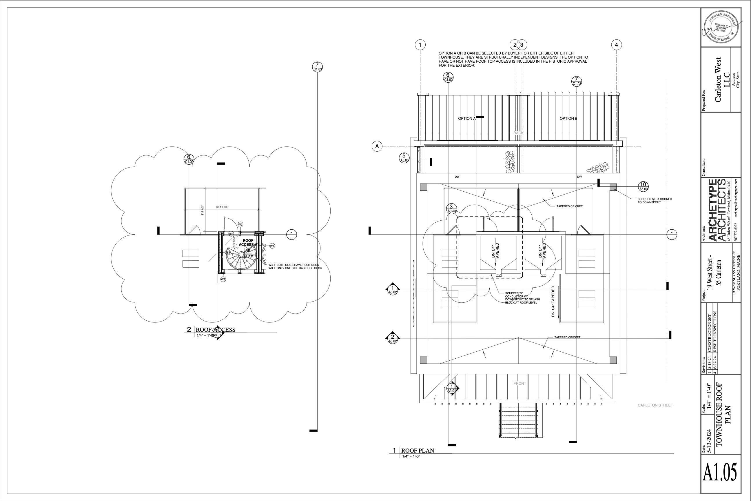 55 Carleton Street, Unit A Portland, ME 04102 - Photo 14 of 14 55 roof (1)