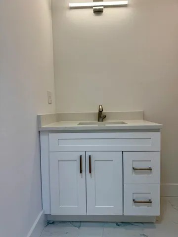 a close view of closet