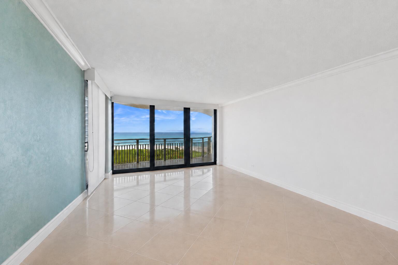 3000 North Ocean Drive, Unit 8A Singer Island, FL 33404 - Photo 4 of 53 Living Room - virtually edited