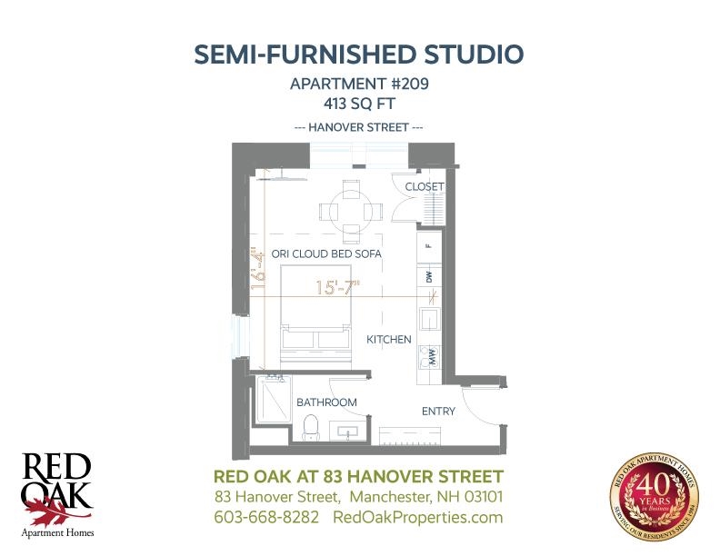 83 Hanover Street, Unit 209 Manchester, NH 03101 - Photo 7 of 42