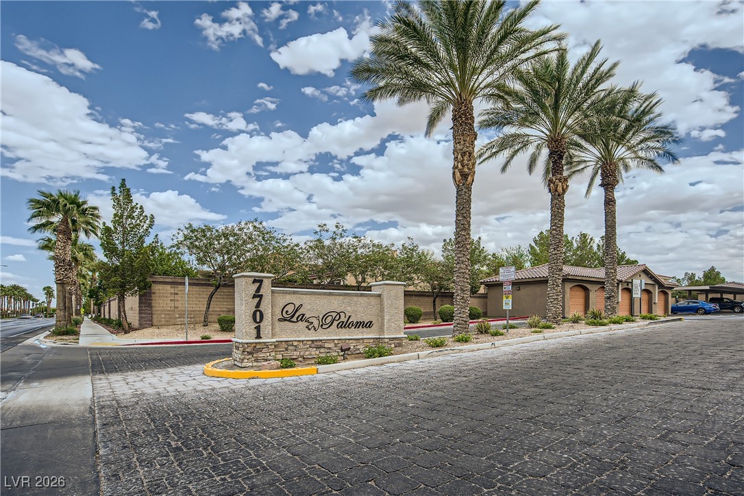 7701 West Robindale Road, Unit 149 Las Vegas, NV 89113 - Photo 22 of 22 View of community / neighborhood sign