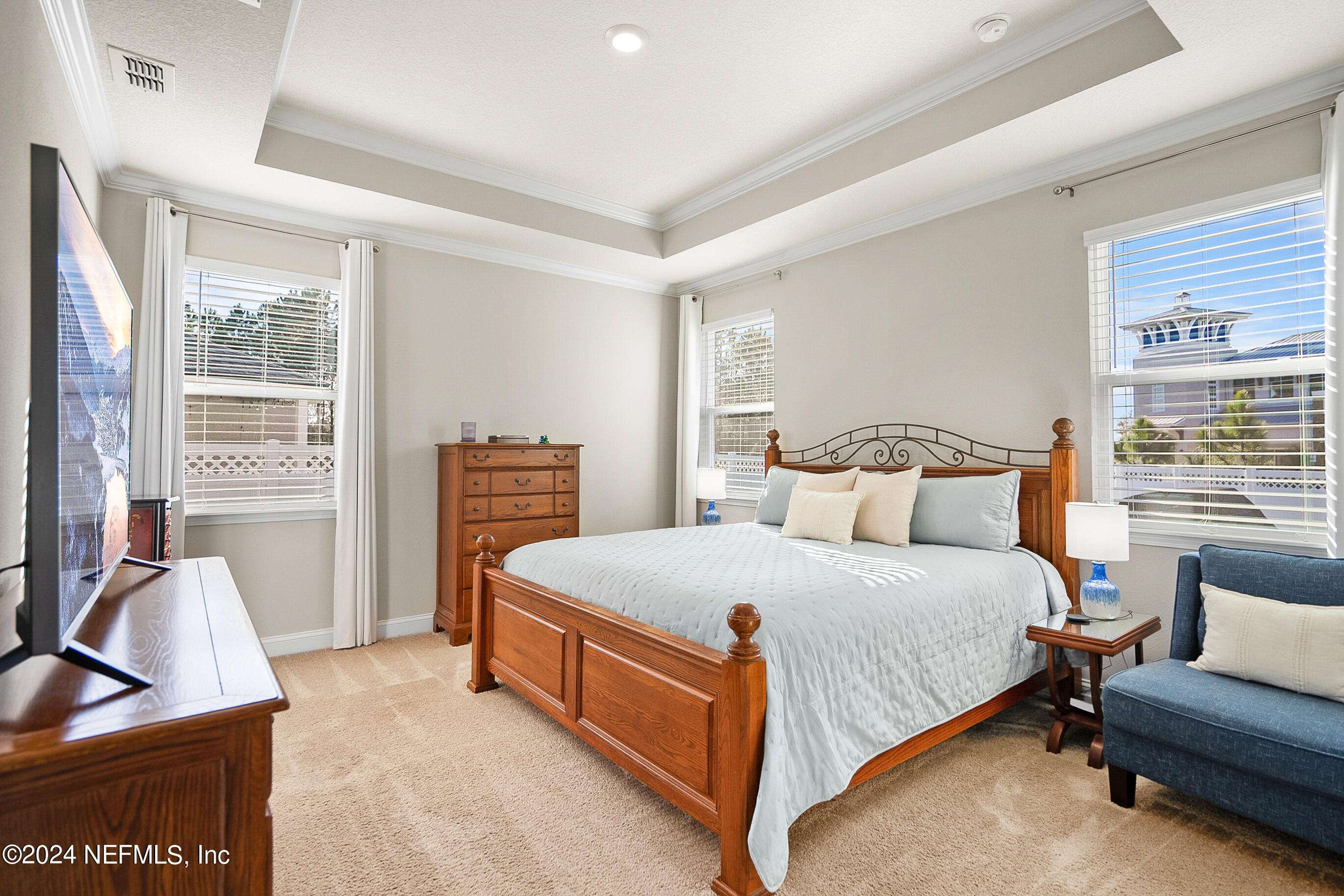 62 Thistleton Way Street St. Augustine, FL 32092 - Photo 13 of 29 a bed room with a bed and a couch