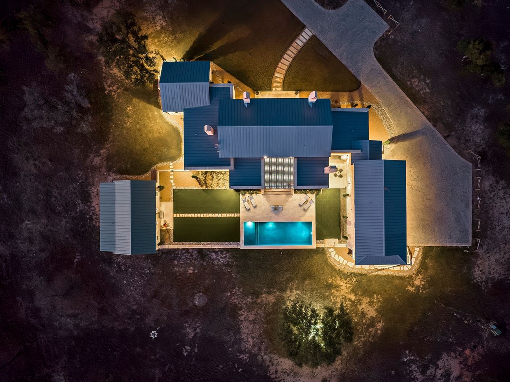 371 Achtzehn Road Fredericksburg, TX 78624 - Photo 4 of 41 a view of a house with backyard