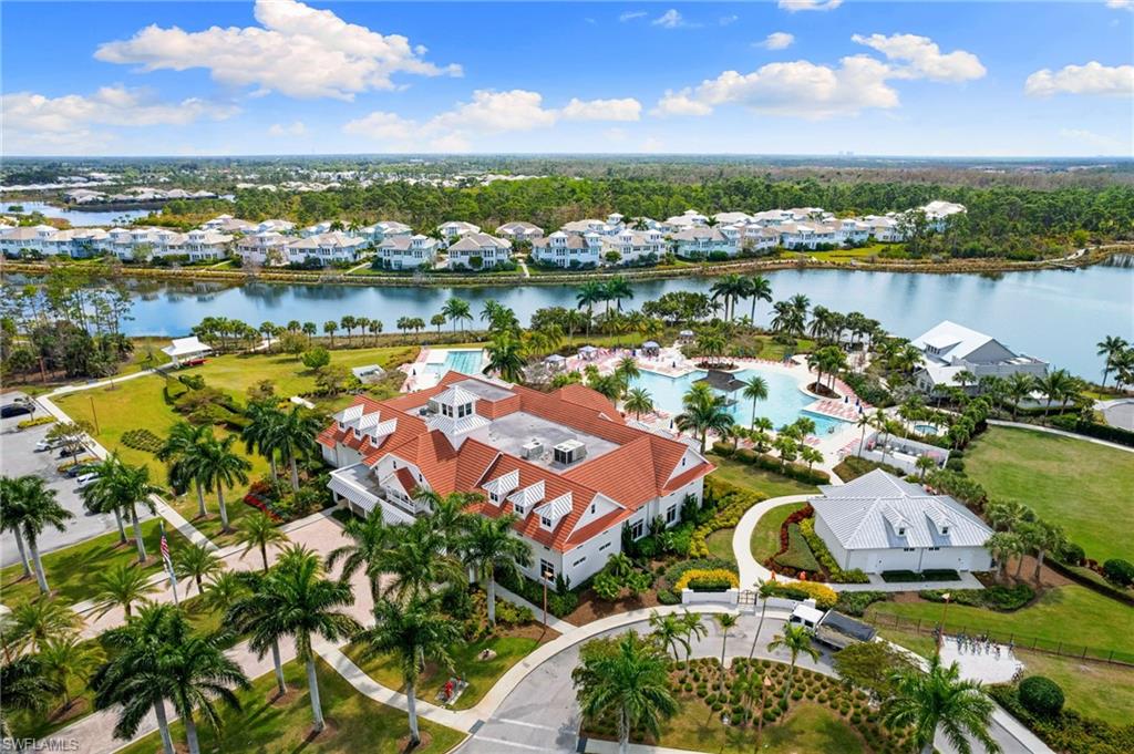 6291 Arriba Avenue Naples, FL 34113 - Photo 32 of 43 an aerial view of residential houses with outdoor space and river