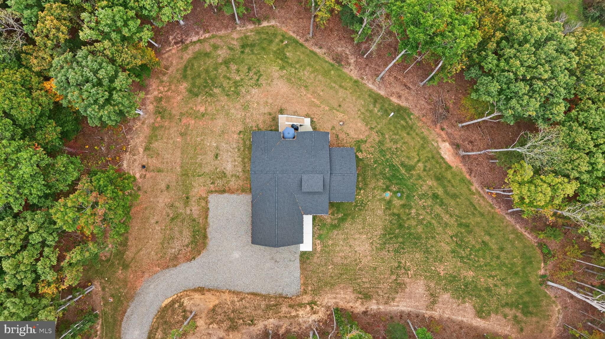 21261 Anderson Mill Road Beaverdam, VA 23015 - Photo 54 of 60 an aerial view of a house with a yard