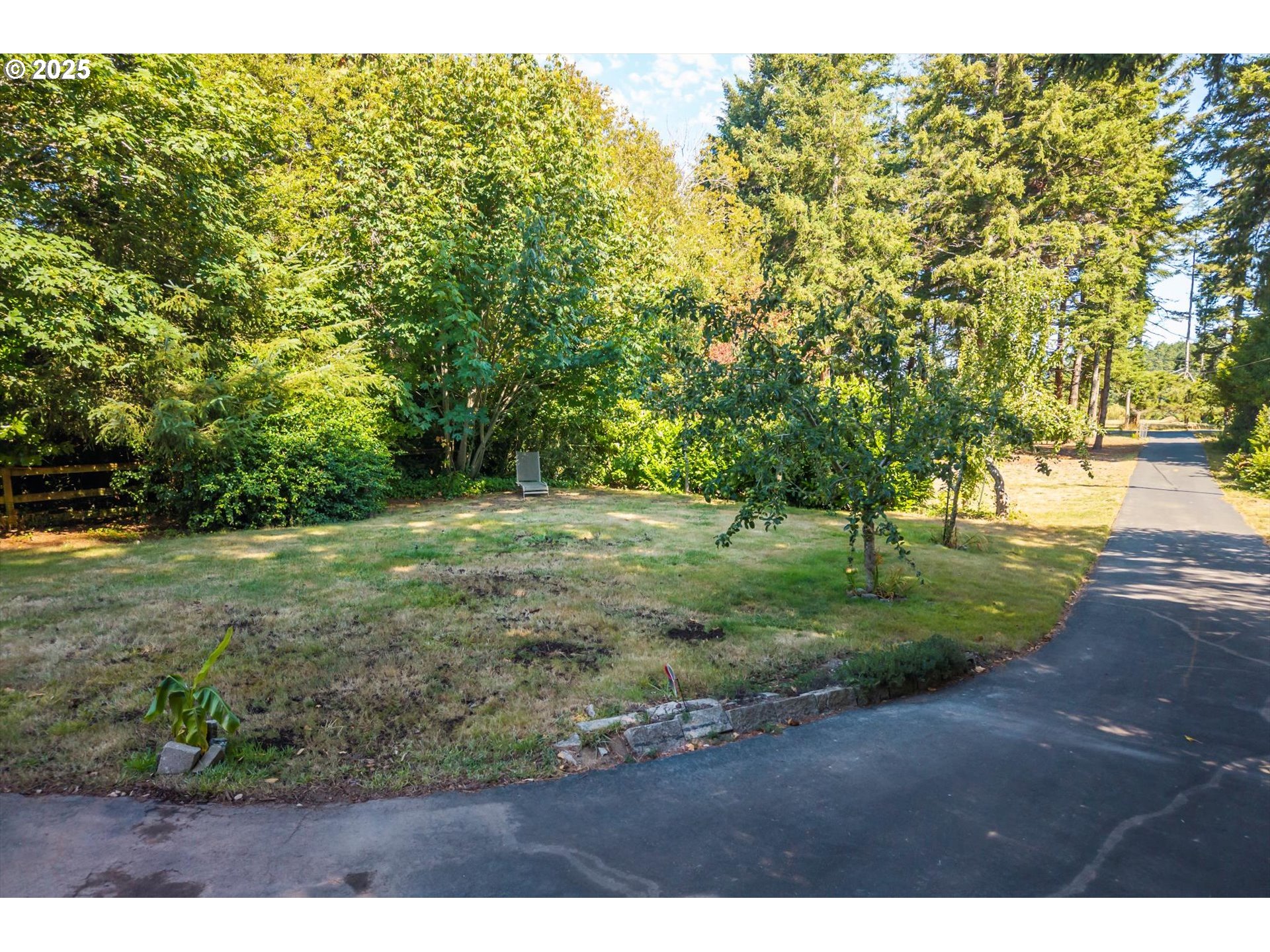 87720 Two Mile Lane Bandon, OR 97411 - Photo 32 of 35 a view of a yard with a tree