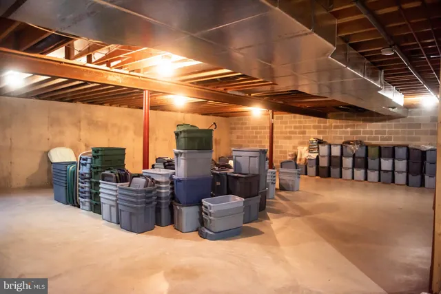 a view of a chairs in a room
