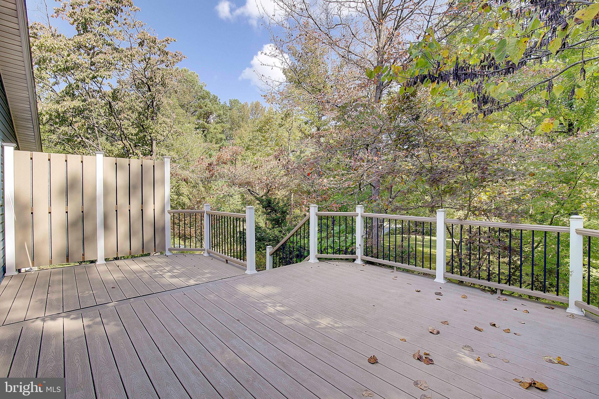 1225 Lake Ridge Drive Sunderland, MD 20689 - Photo 24 of 57 a view of a backyard with wooden fence