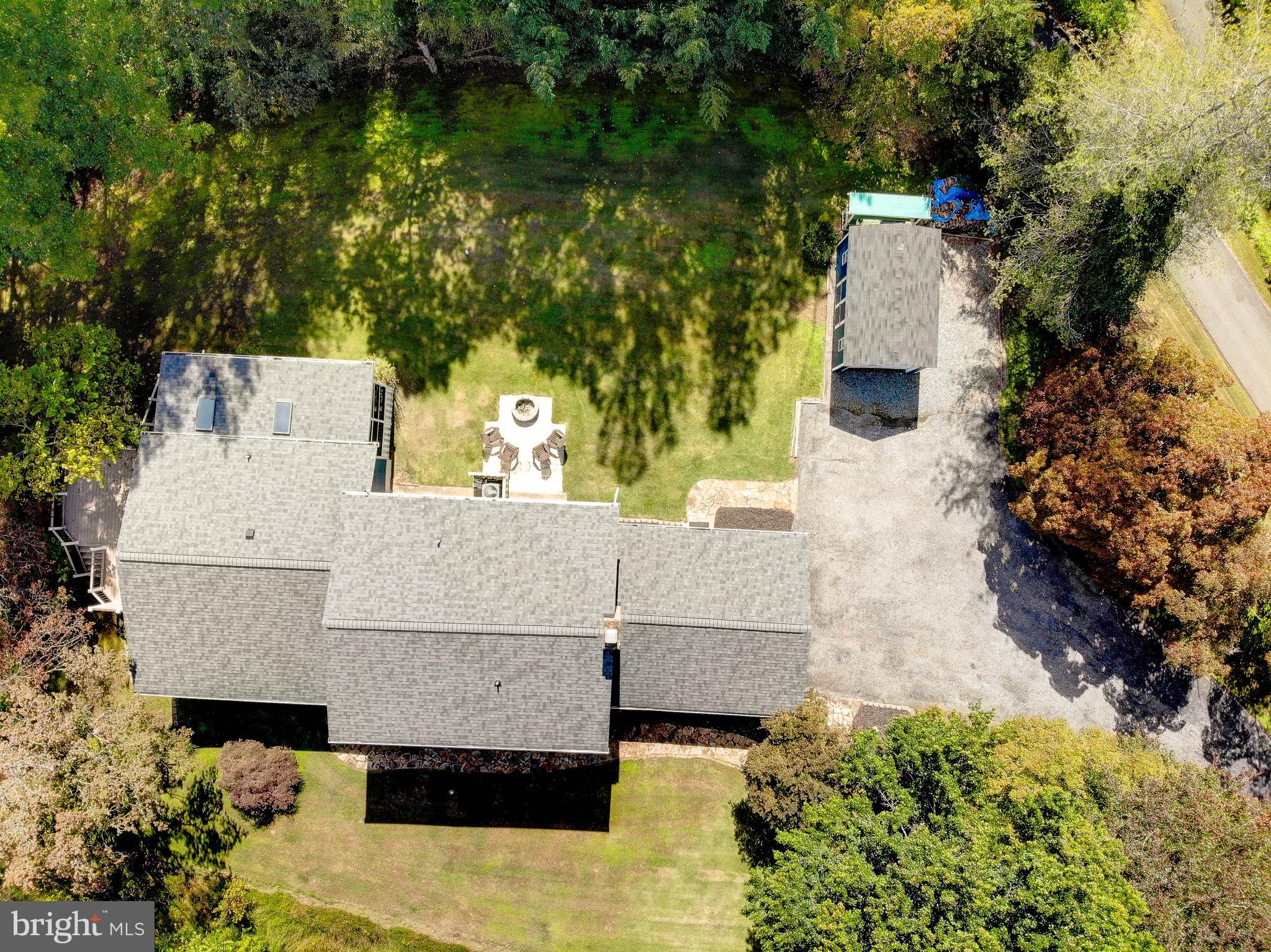 1225 Lake Ridge Drive Sunderland, MD 20689 - Photo 42 of 57 an aerial view of a house with a yard