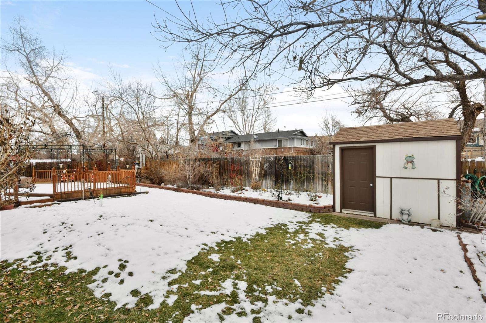 1360 Yank Street Golden, CO 80401 - Photo 25 of 26 a street view covered with snow