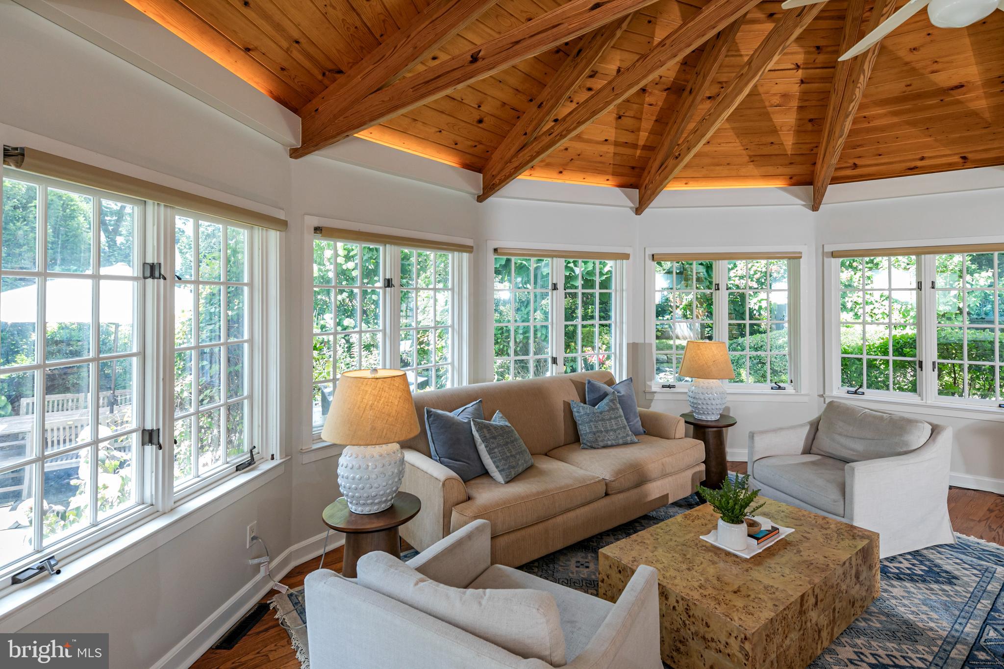 224 King George Road Pennington, NJ 08534 - Photo 21 of 58 a living room with furniture and a large window