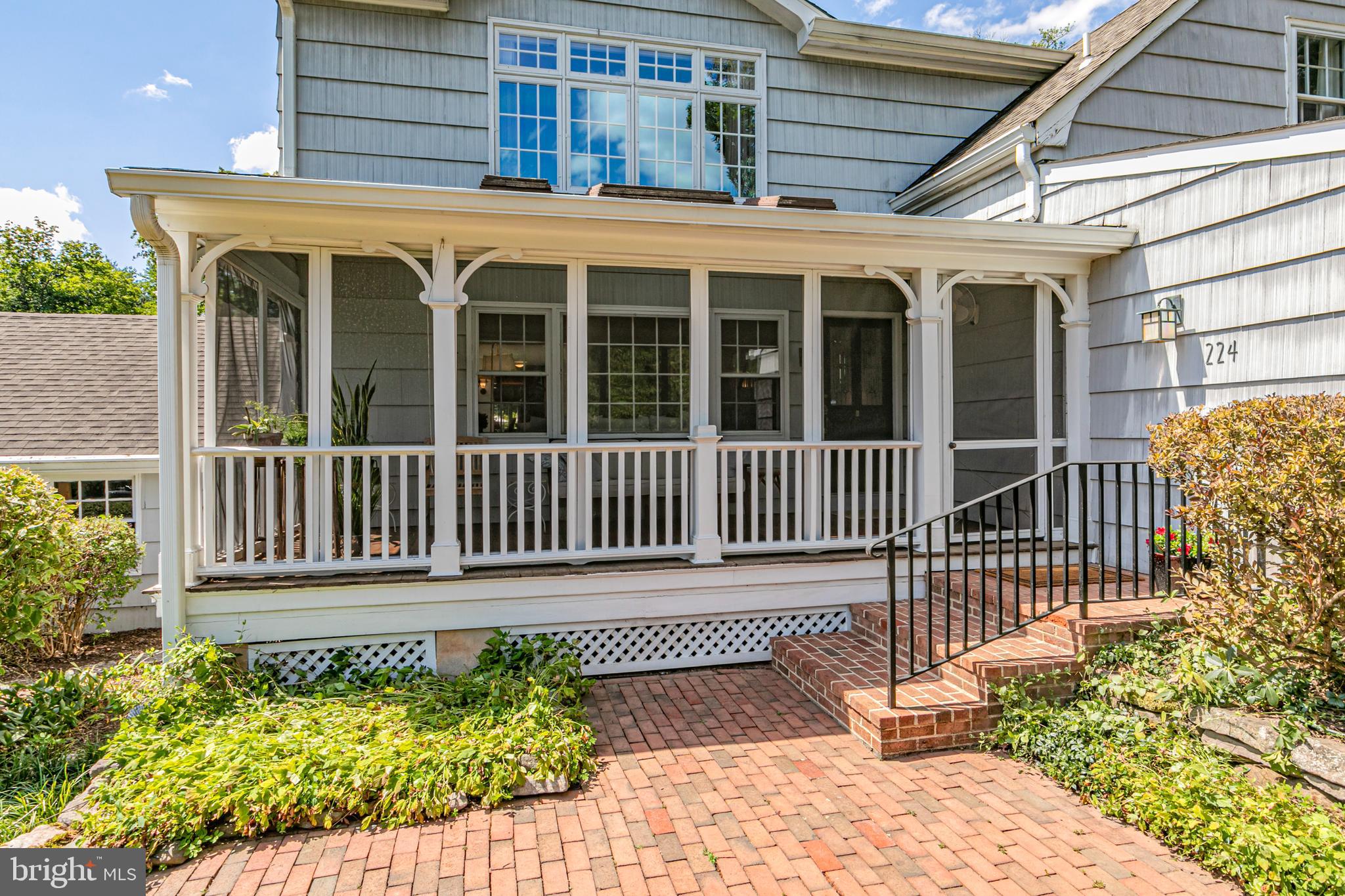 224 King George Road Pennington, NJ 08534 - Photo 3 of 58 Welcoming front porch