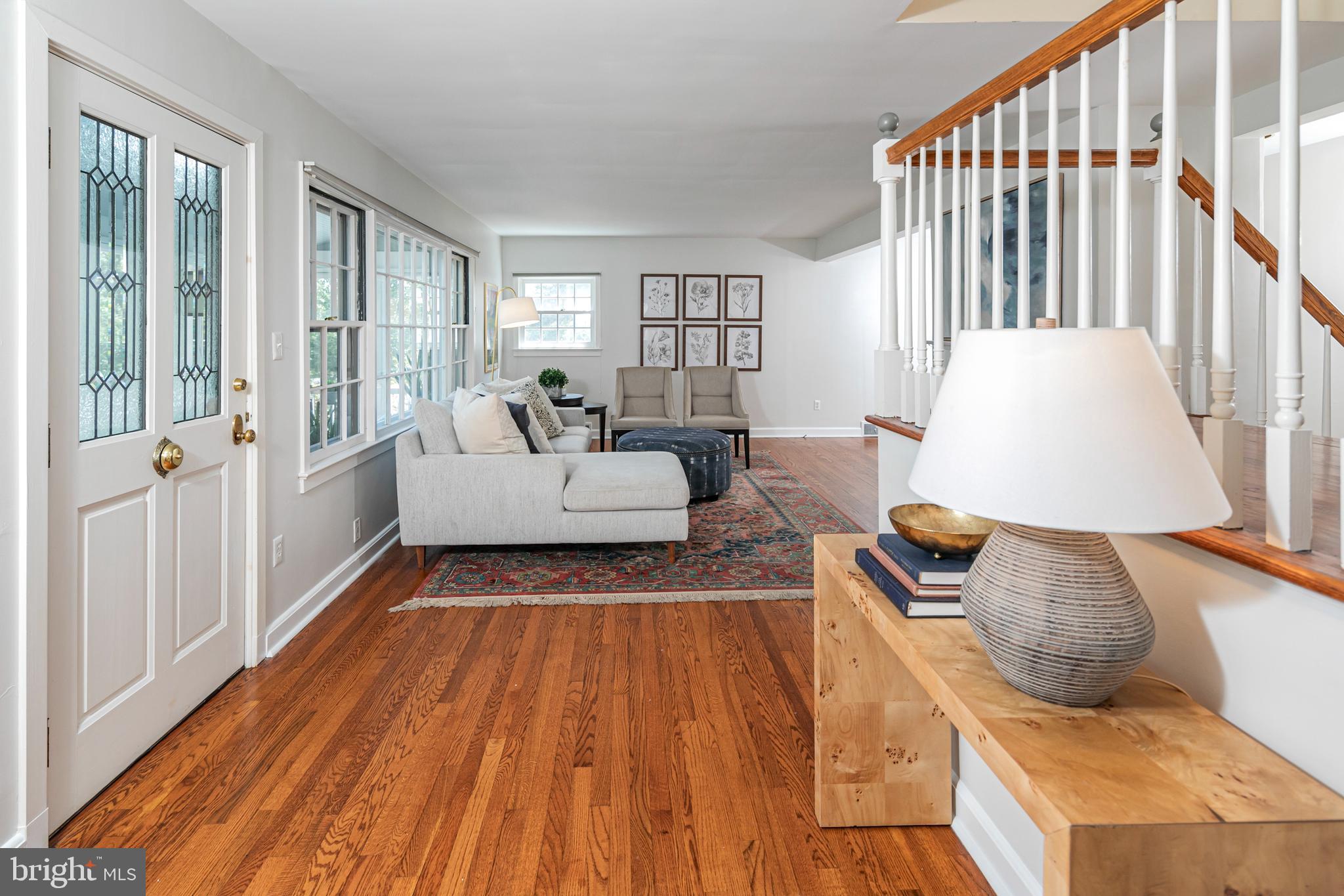 224 King George Road Pennington, NJ 08534 - Photo 8 of 58 a living room with furniture and wooden floor
