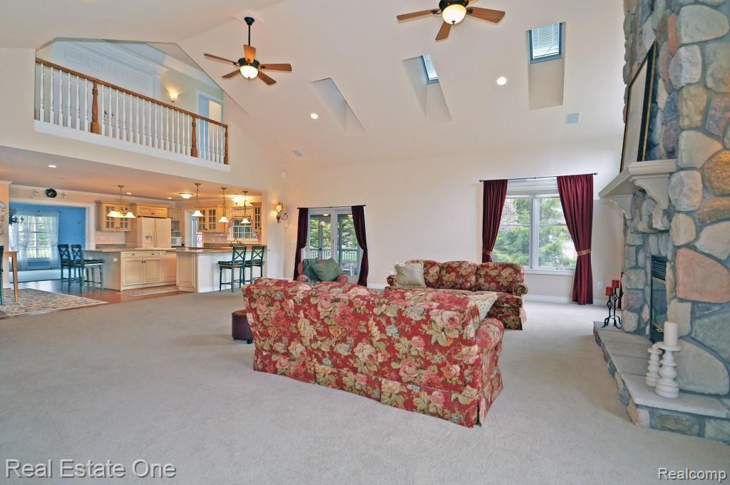 1271 South Renaud Road Grosse Pointe, MI 48236 - Photo 17 of 46 And a large, custom fireplace to top it all off