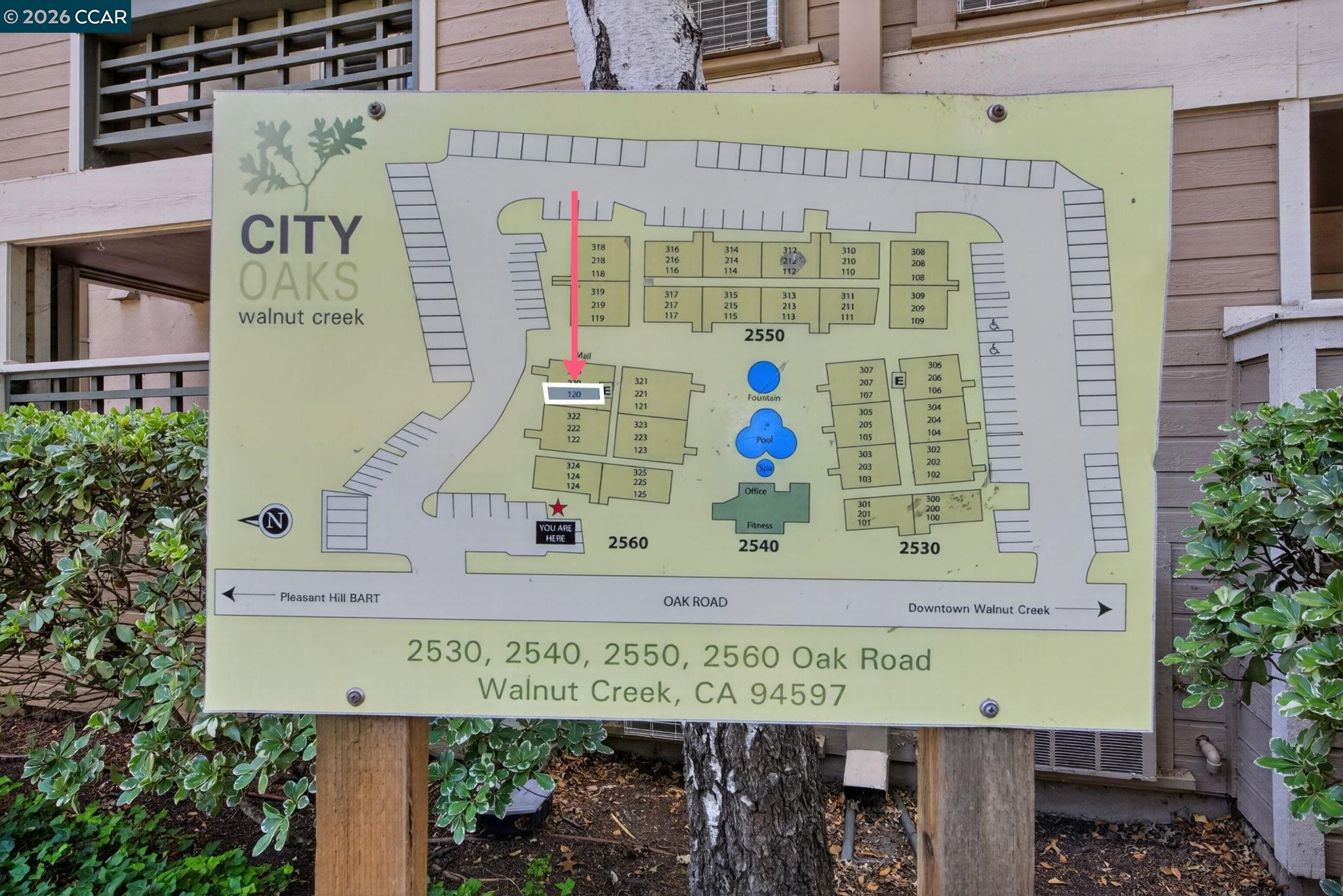 2560 Oak Road, Unit 120 Walnut Creek, CA 94597 - Photo 3 of 33