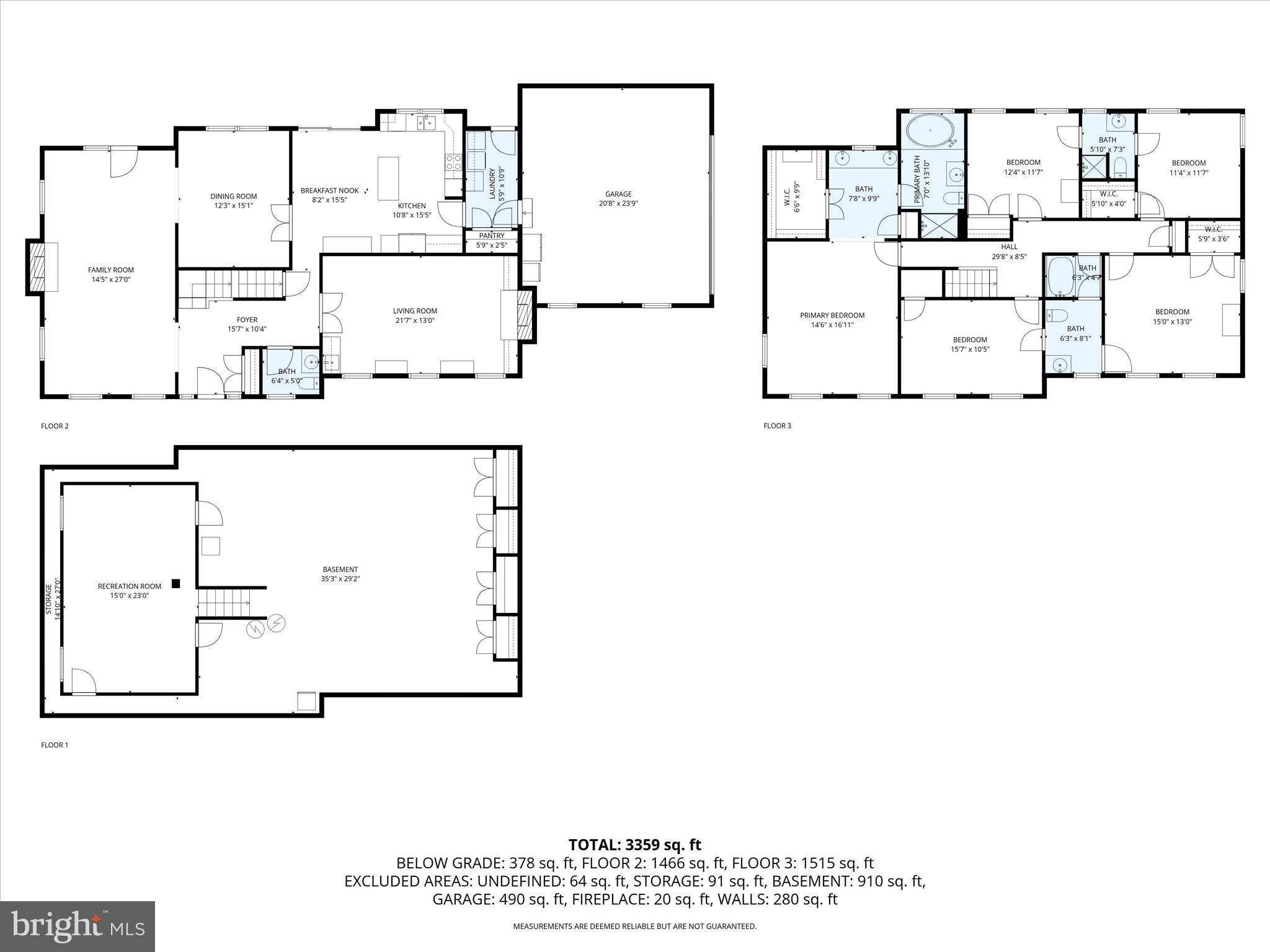 206 Marie Road West Chester, PA 19380 - Photo 51 of 51 Floorplan