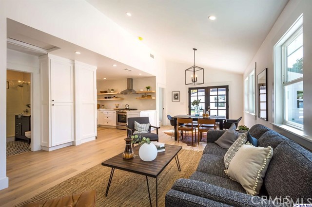 1240 Neola Street Eagle Rock, CA 90041 - Photo 10 of 19 a living room with furniture and wooden floor
