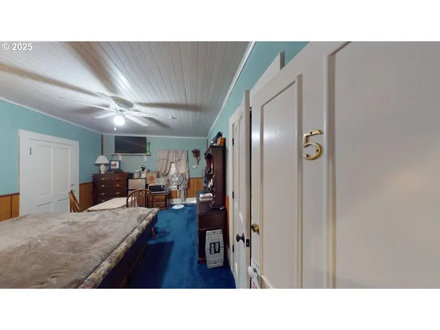 a room with furniture and window