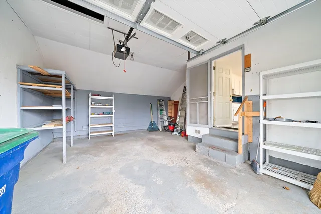 a view of a big room with closet and racks