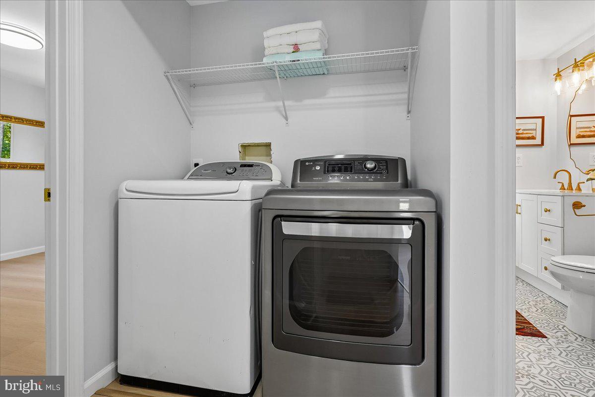 523 Widewater Road Stafford, VA 22554 - Photo 37 of 57 a view of washer and dryer
