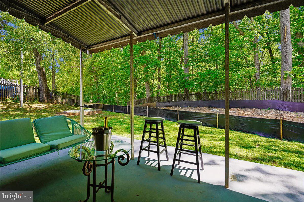 523 Widewater Road Stafford, VA 22554 - Photo 43 of 57 a view of a chair and table in the garden