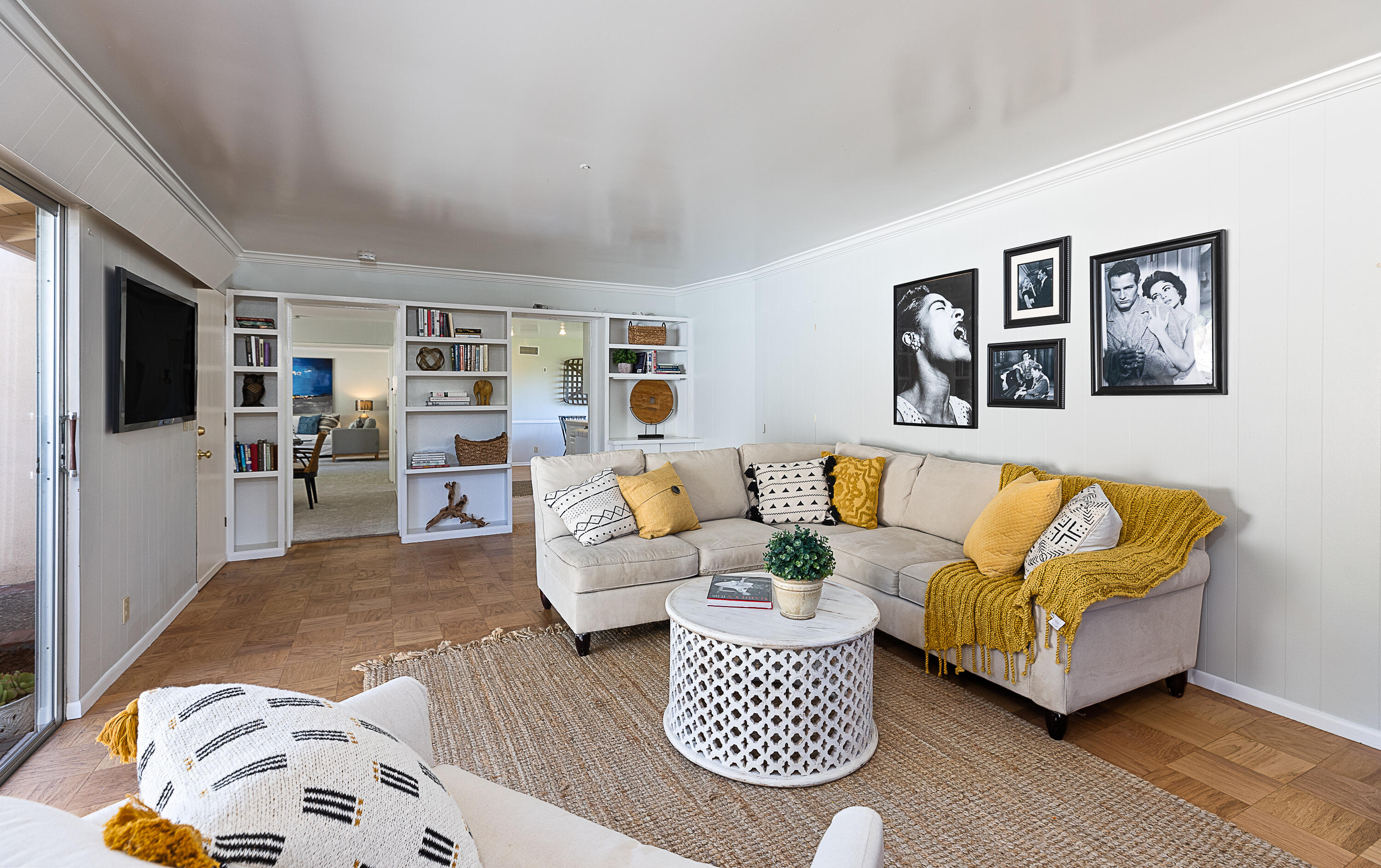 317 Alston Road Santa Barbara, CA 93108 - Photo 10 of 20 a living room with furniture and a flat screen tv