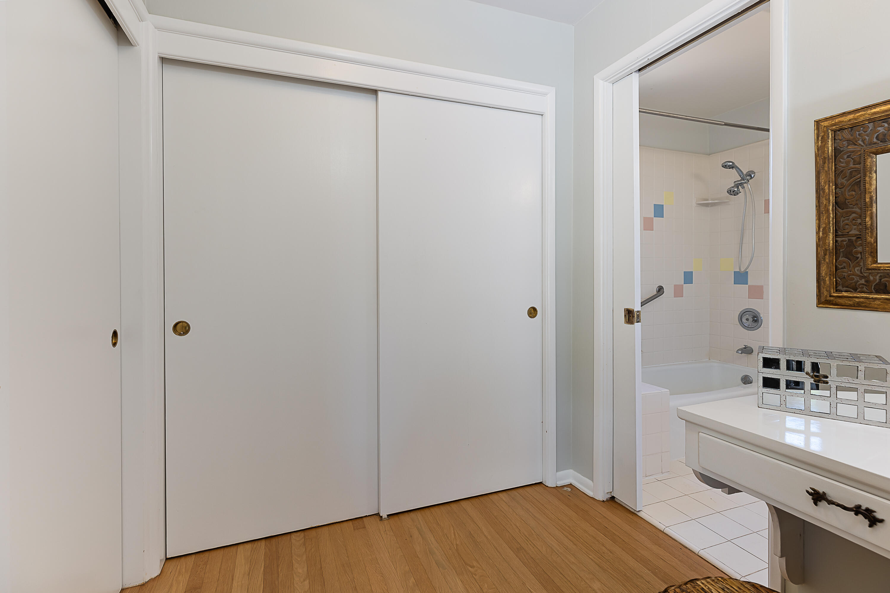 317 Alston Road Santa Barbara, CA 93108 - Photo 12 of 20 a bathroom with a sink and a mirror