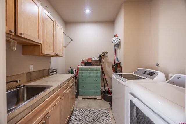 a room with storage and utility