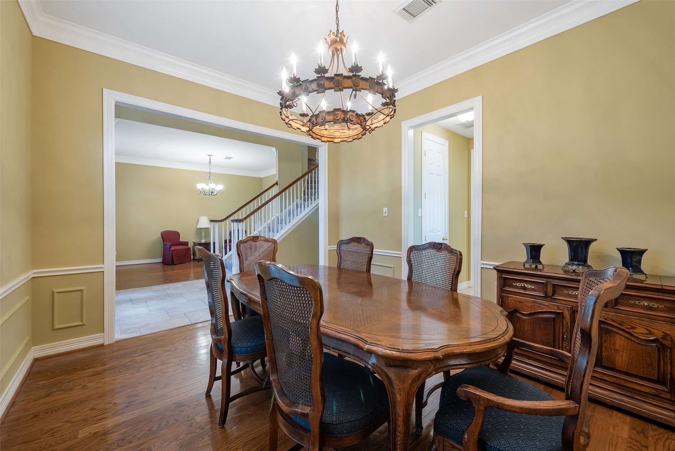 15306 Beecham Drive Houston, TX 77068 - Photo 5 of 48 Spacious formal dining room can accommodate a large table and all your furniture needs.