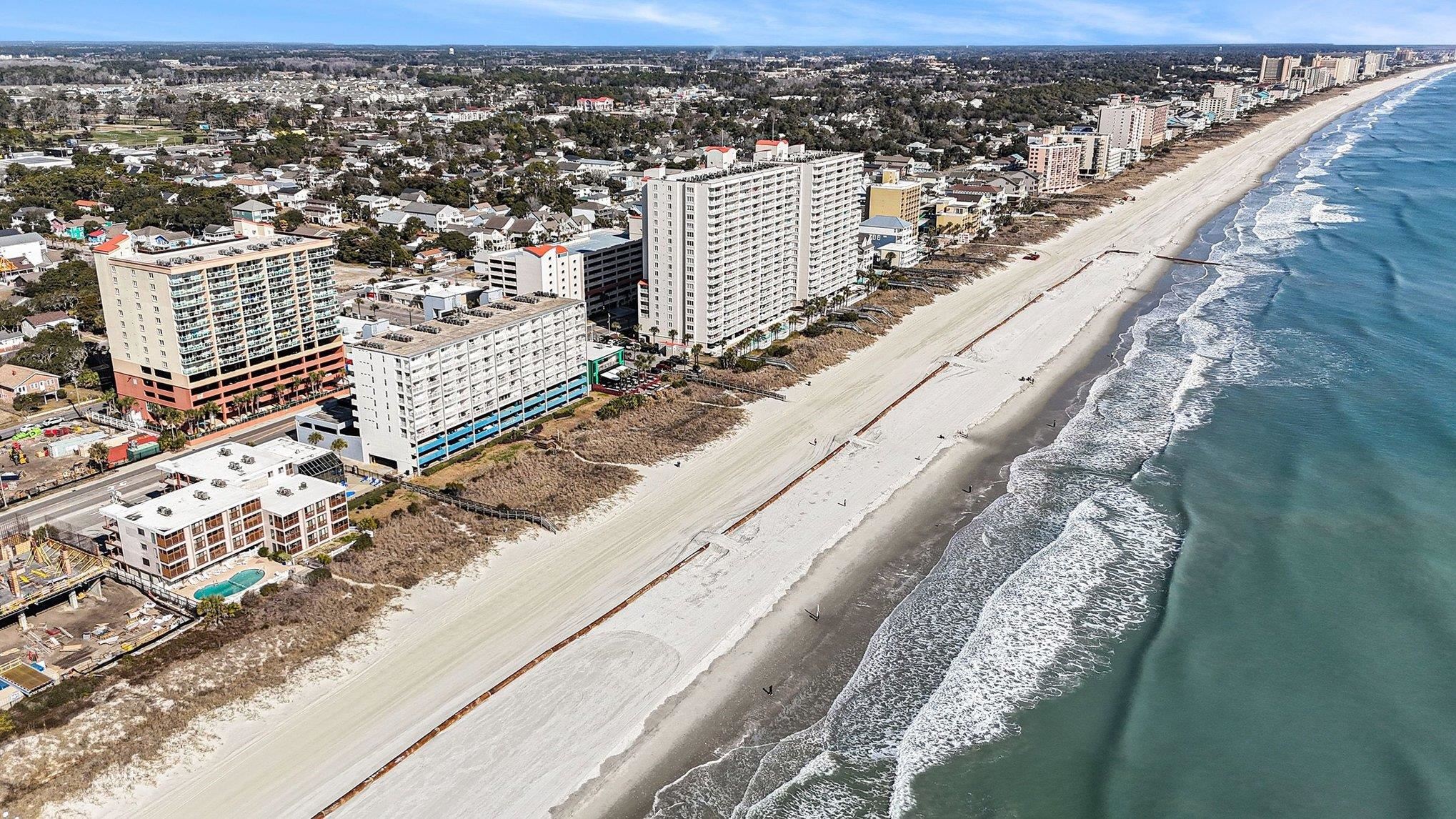 1707 Perrin Drive, Unit 606 North Myrtle Beach, SC 29582 - Photo 39 of 40 View of urban area with expansive beach