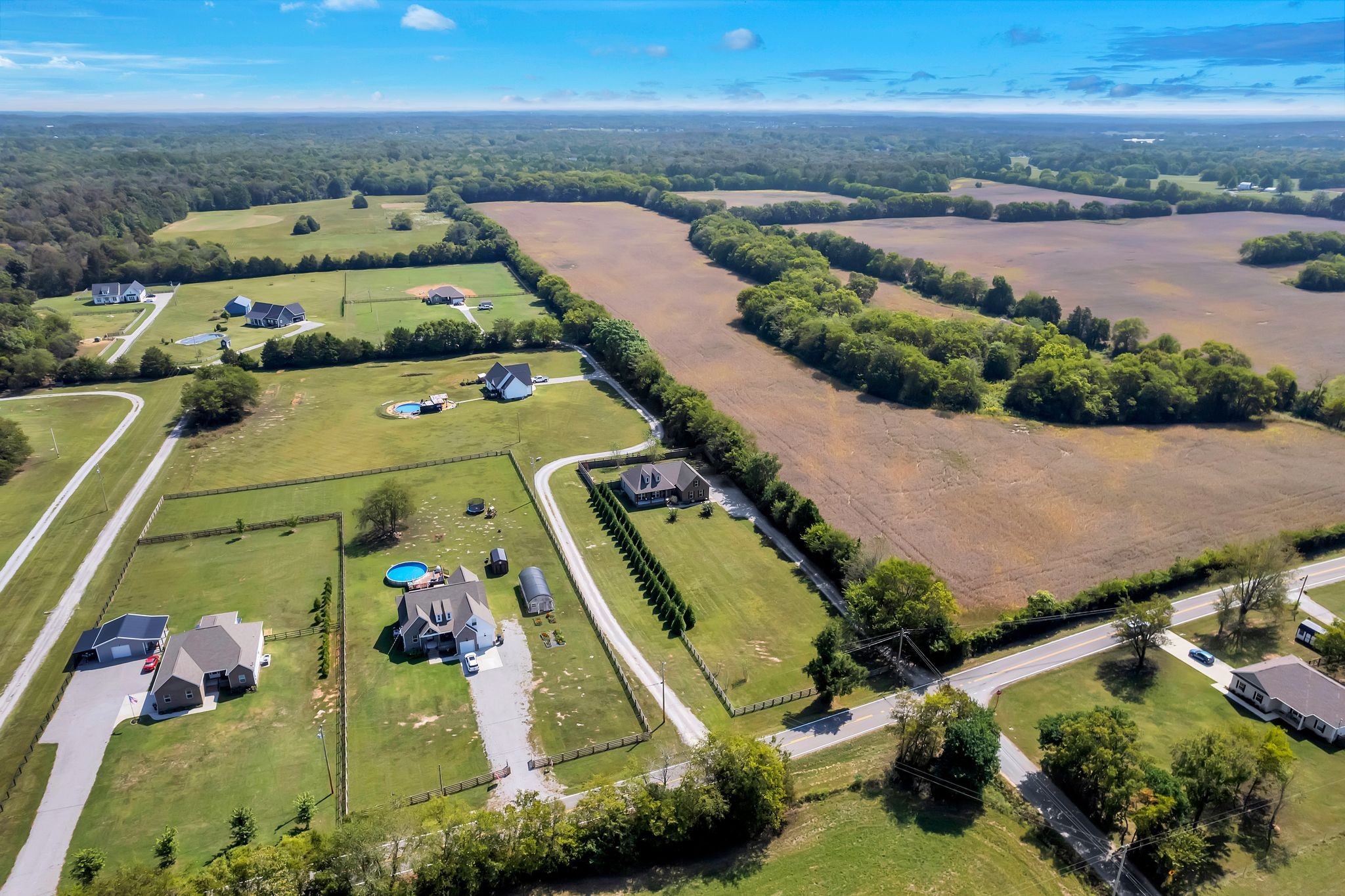 4711 Lunns Store Road Chapel Hill, TN 37034 - Photo 29 of 34 an aerial view of a house with outdoor space