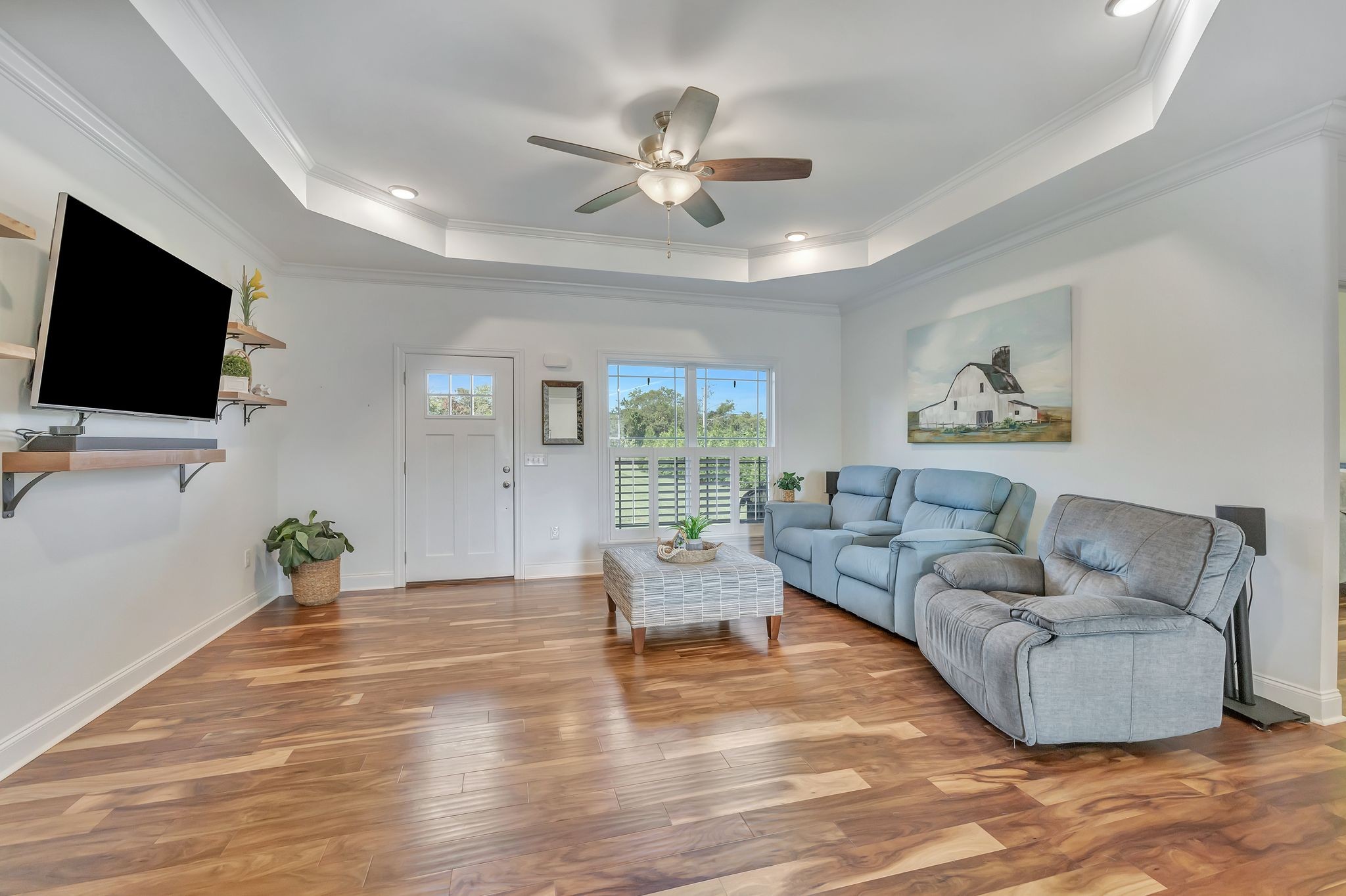 4711 Lunns Store Road Chapel Hill, TN 37034 - Photo 6 of 34 a living room with furniture and a flat screen tv