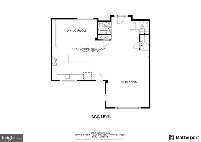 a picture of a floor plan