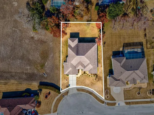 a view of a park with slides