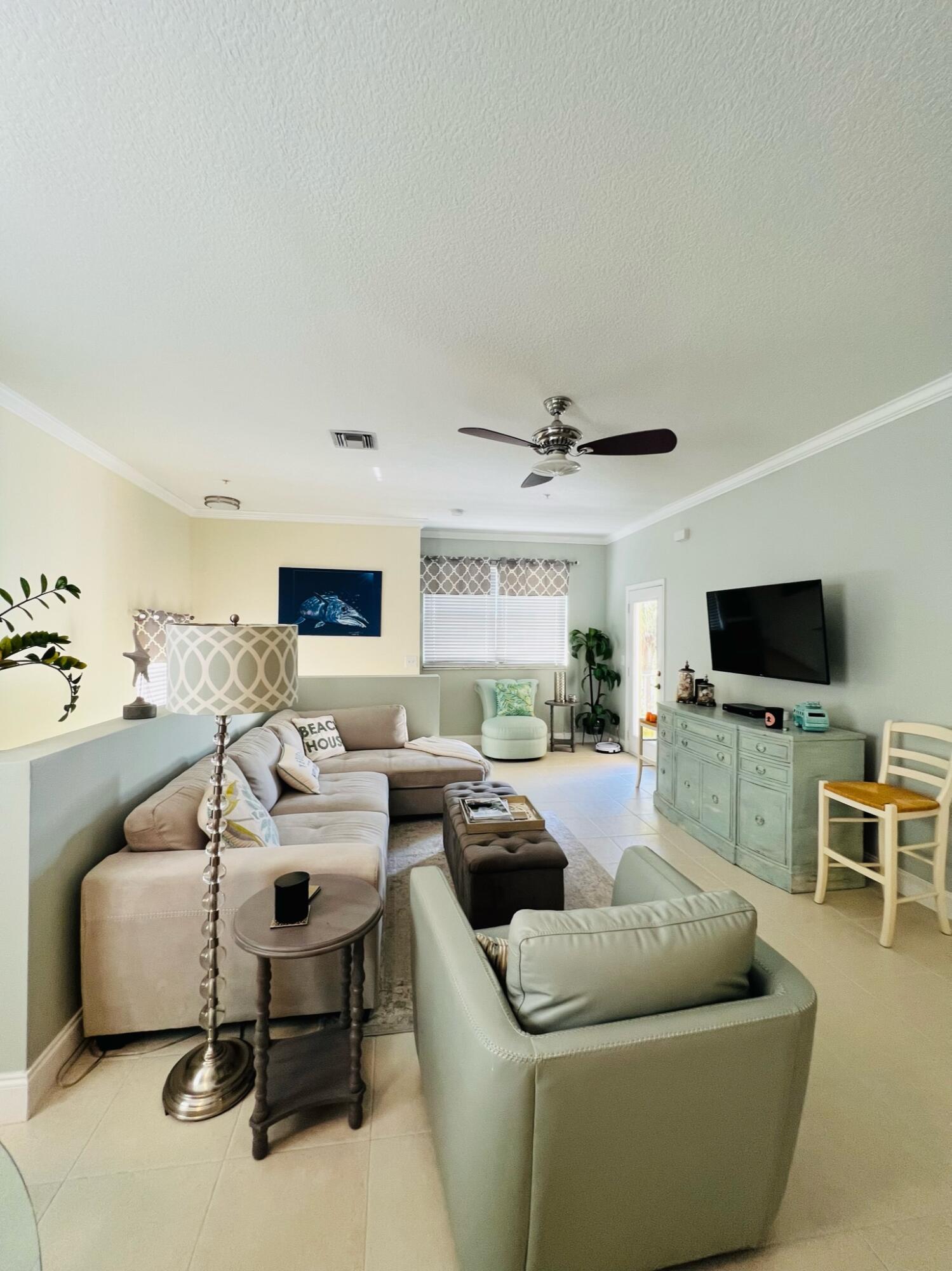 115 Lighthouse Circle, Unit B Tequesta, FL 33469 - Photo 4 of 19 living room 2