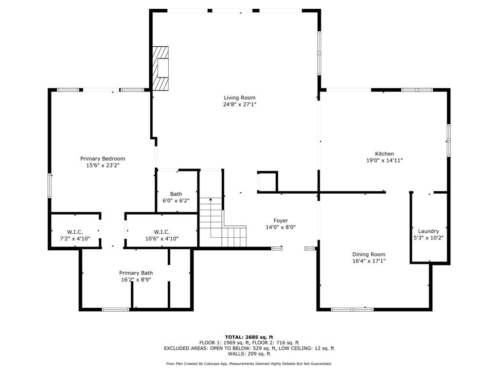 816 Alpine Drive Jasper, GA 30143 - Photo 49 of 51 a picture of floor plan