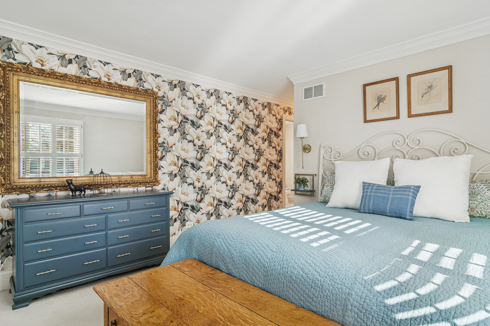 320 Washington Street Barrington, IL 60010 - Photo 19 of 34 a bedroom with a bed and a dresser