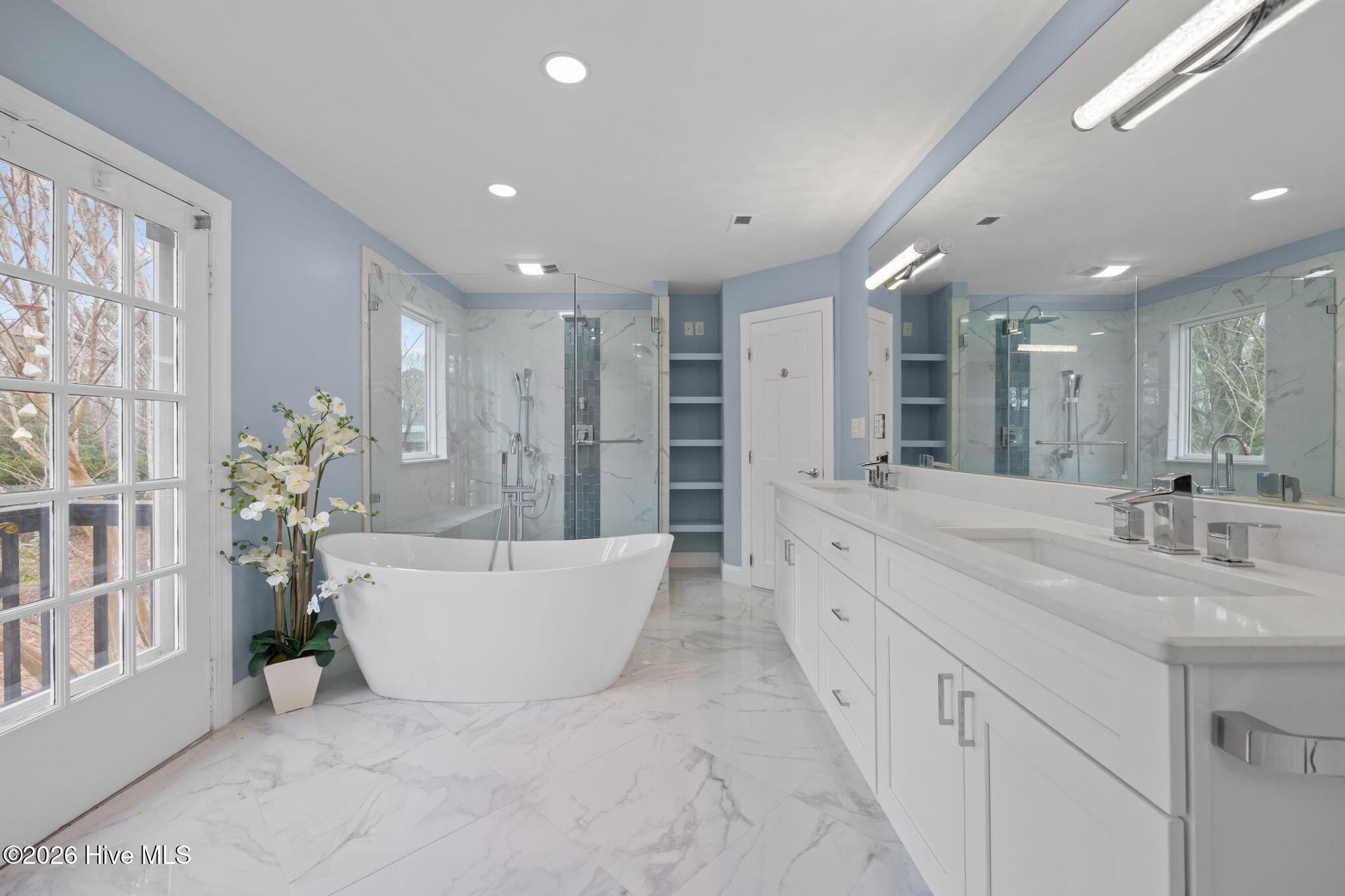 5808 Devon Circle Raleigh, NC 27604 - Photo 4 of 23 Remodeled Primary bath