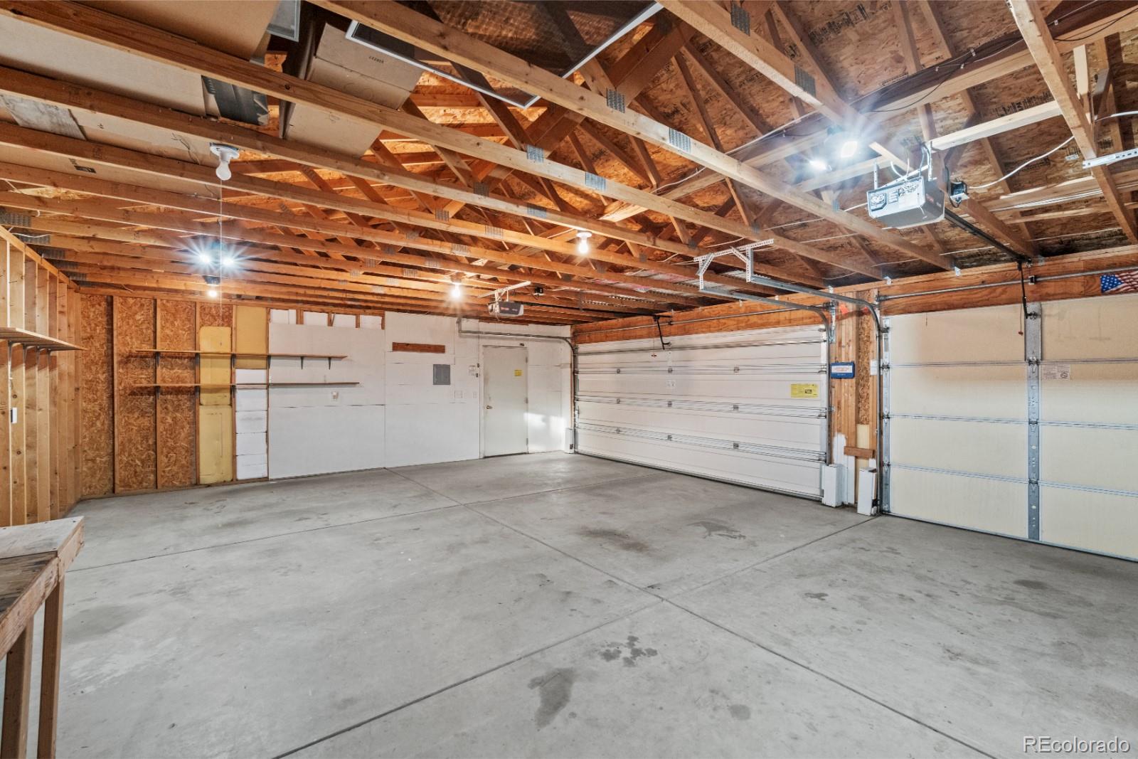 21105 McDaniels Road Calhan, CO 80808 - Photo 16 of 32 a view of a garage