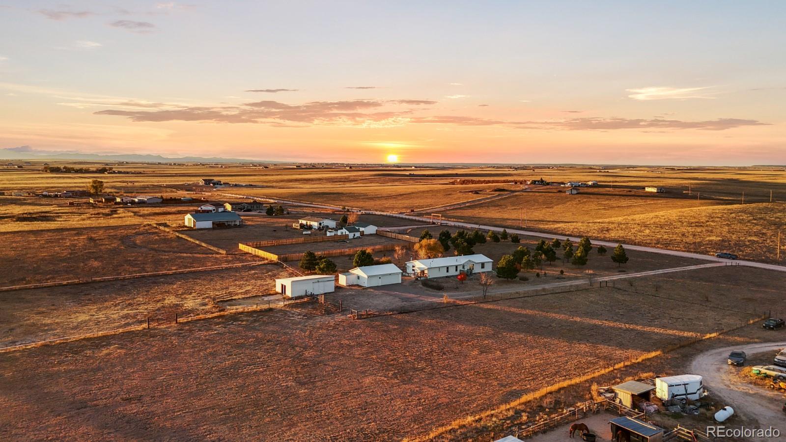 21105 McDaniels Road Calhan, CO 80808 - Photo 27 of 32 an aerial view of a city