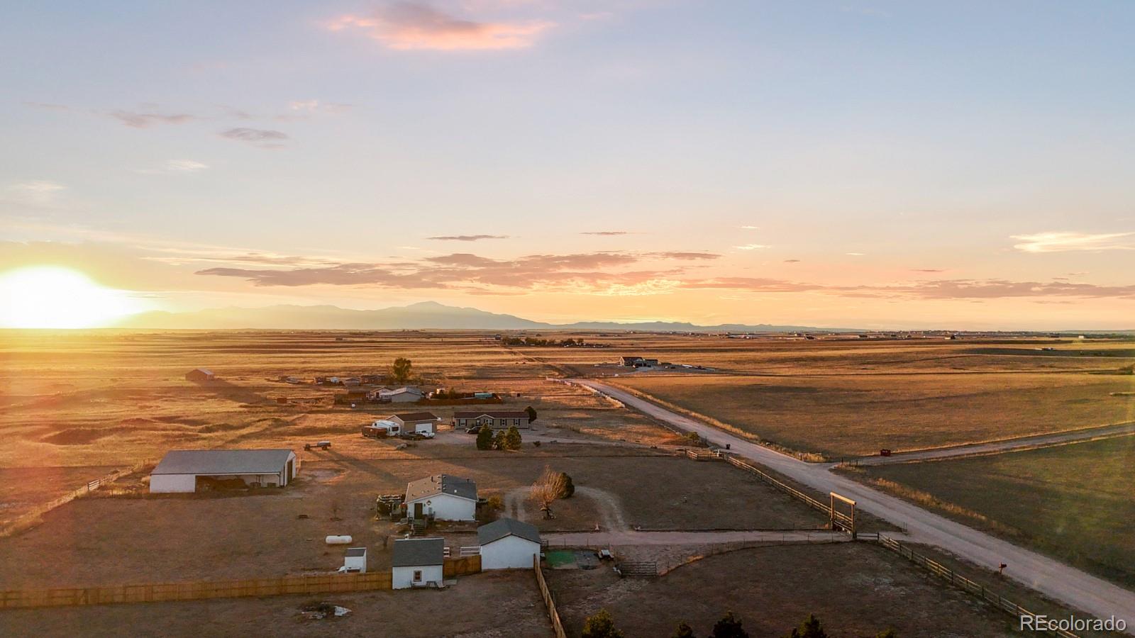 21105 McDaniels Road Calhan, CO 80808 - Photo 28 of 32 a view of city and ocean