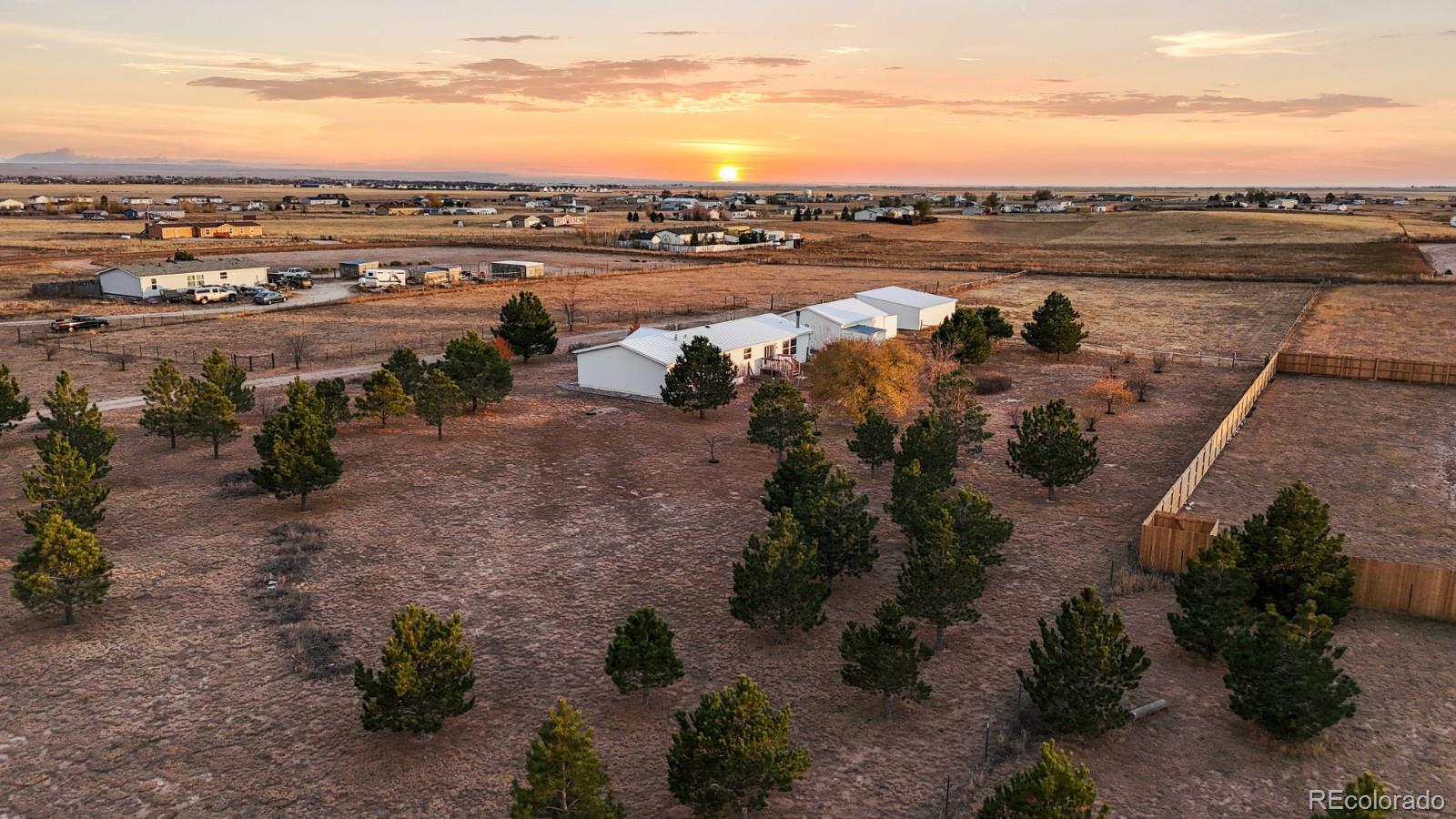 21105 McDaniels Road Calhan, CO 80808 - Photo 31 of 32 a view of a lake view