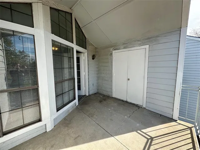 a view of a house with wooden door