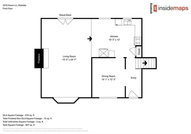 $2,145 | 3070 Karen Lane, Marietta, GA 30062