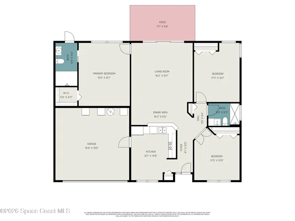 $349,900 | 6490 Addax Avenue, Cocoa, FL 32927