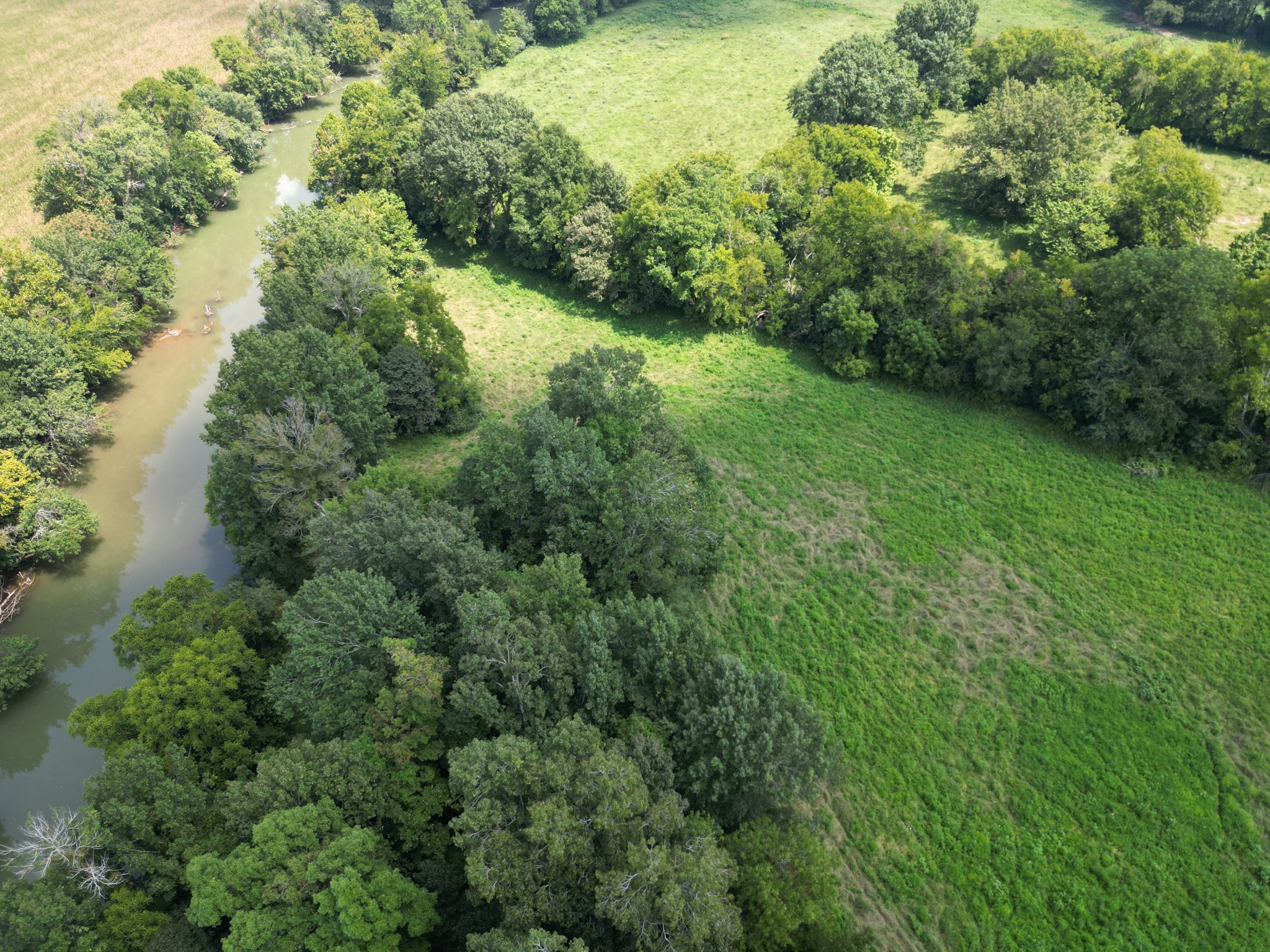 0 Joe Gulley Road Pulaski, TN 38478 - Photo 32 of 42 an aerial view of residential houses with outdoor space and trees