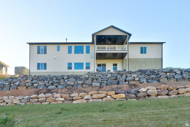 851 Grandview Drive Morgan, UT 84050 - Photo 50 of 68 Contemporary stucco exterior with a multi-level design